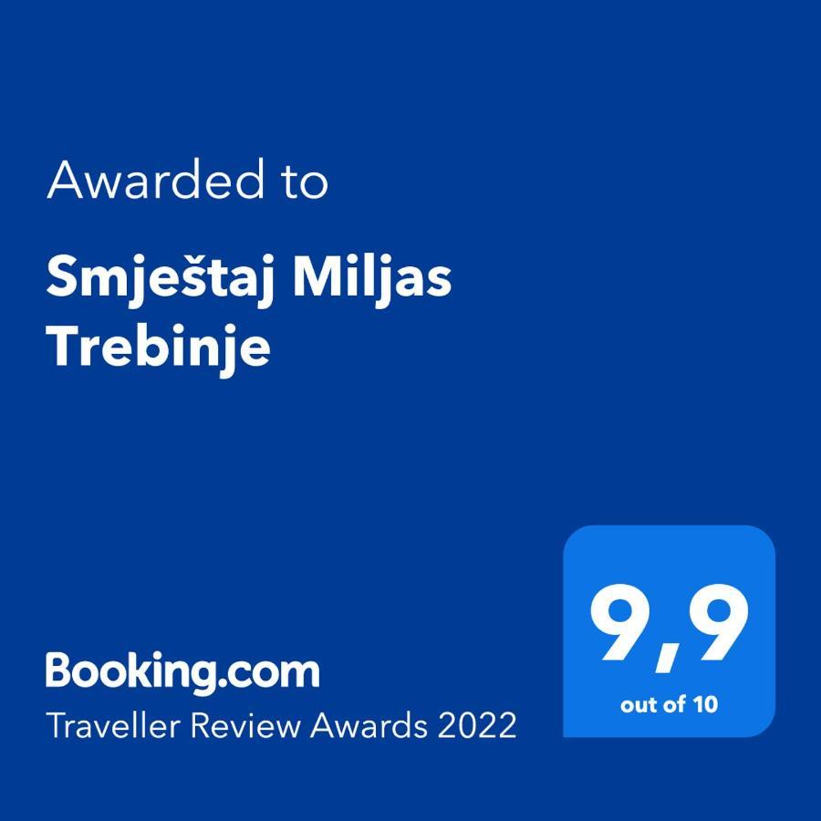 Smjestaj Miljas Trebinje Hotel Exterior foto